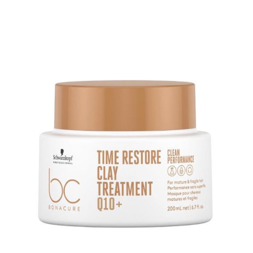 SCHWARZKOPF BONACURE Q10+ Time Restore Clay Treatment 6.7oz